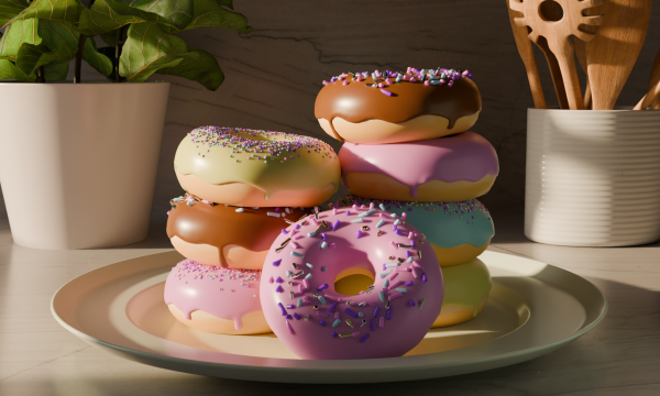 3D donut